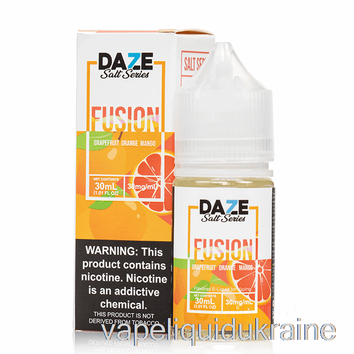 Vape Ukraine Grapefruit Orange Mango - 7 Daze Salts - 30mL 30mg